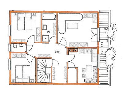 Apartment Apartment/2 Schlafräume/Bad, WC - Features photo 26