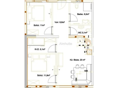 Apartment Ferienwohnung "Almhütte" - Features photo 28