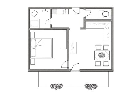 Apartment Appartement Sinabell/Hochwurzen, Dusche, WC getr. - Features photo 12