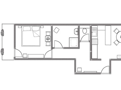 Apartment Appartement Hauser Kaibling, Dusche, WC getrennt - Features photo 20