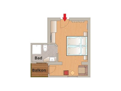 Holiday room Doppelzimmer (2-3P) - Features photo 51