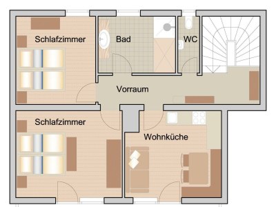 Apartment Apartment/2 Schlafräume/Dusche, WC - Outdoor photo 10