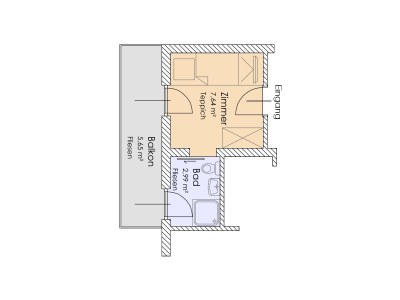 Holiday room Einzelzimmer TYP A - Features photo 27