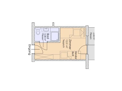 Holiday room Einzelzimmer TYP B - Features photo 28