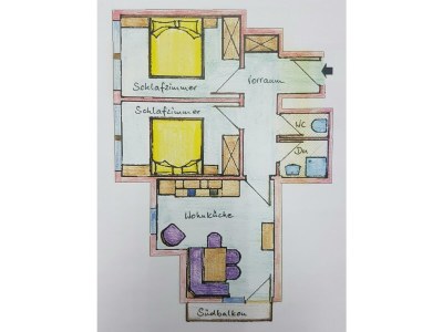 Apartment Apartment/2 Schlafräume/Dusche, WC - Outdoor photo 32