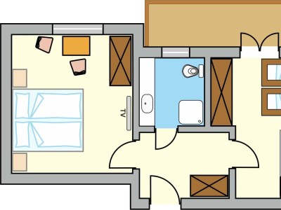 Apartment Superior Apartment Gartenhotel Rosenhof 2-6 Pers. - Features photo 93