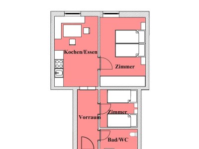 Apartment Apartment Nr. 7 mit 2 Schlafräume/Dusche - Features photo 22