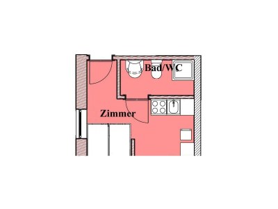 Apartment Apartment Nr.12 mit Wohn-Schlafraum/Dusc - Features photo 21