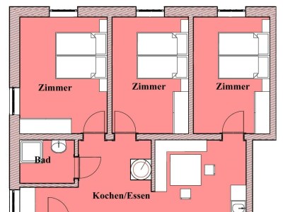Apartment Apartment Nr.16 mit 3 Schlafräume/Dusche - Features photo 21
