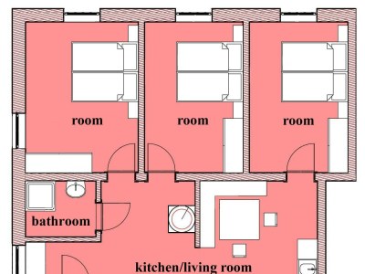Apartment Apartment Nr.16 mit 3 Schlafräume/Dusche - Features photo 22