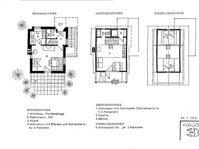 Apartment Ferienhaus Nr.3/Wohn-Schlafraum/Dusche, WC - Features photo 29