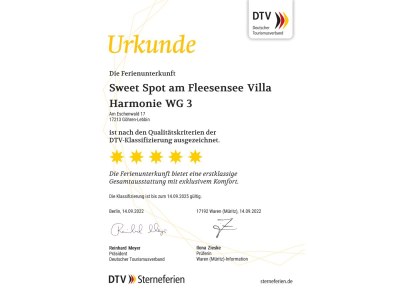 Holiday apartment Sweet Spot am Fleesensee - Document photo 43