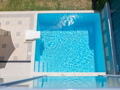 Villa Villa THALASSA mit beheiztem Pool und Meerblick bei Opatija - Outdoor photo 3