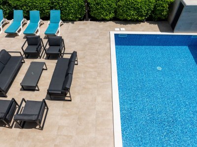 Villa Villa THALASSA mit beheiztem Pool und Meerblick bei Opatija - Outdoor photo 8