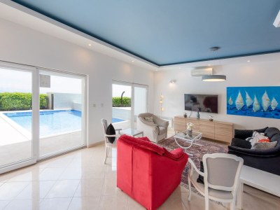 Villa Villa THALASSA mit beheiztem Pool und Meerblick bei Opatija - Features photo 19