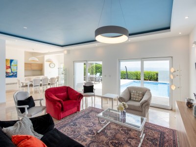 Villa Villa THALASSA mit beheiztem Pool und Meerblick bei Opatija - Features photo 20