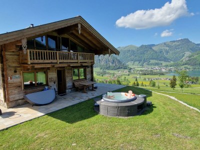 Apartment Panorama Lodge in Walchsee - Outdoor photo 2