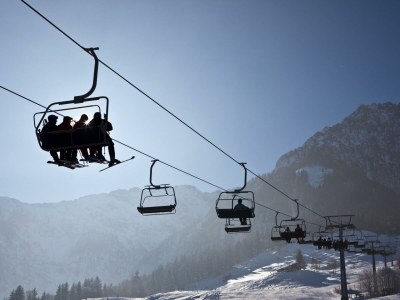 Apartment Panorama Lodge in Walchsee - Outdoor photo 17