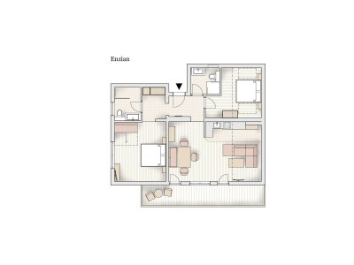 Apartment 4-Raum-Appartement - Outdoor photo 60