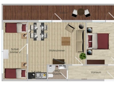 Apartment Ferienwohnung D - Features photo 46