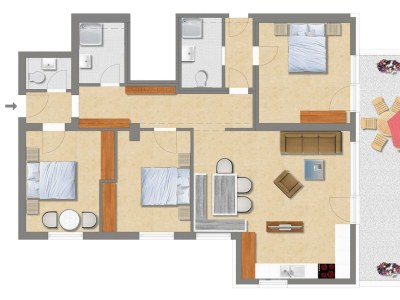 Apartment Typ Alpenmohn - Features photo 36