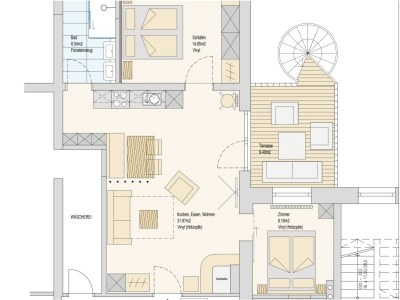 Apartment Appartement 16 ALPIN KOMFORT - Features photo 8