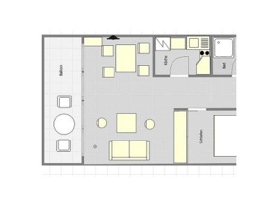 Apartment Apartment mit Balkon - Features photo 16