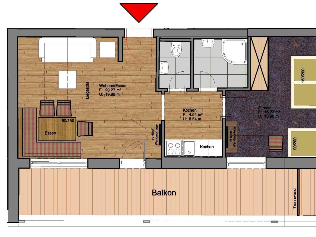 Apartment Familienappartement - Features photo 3