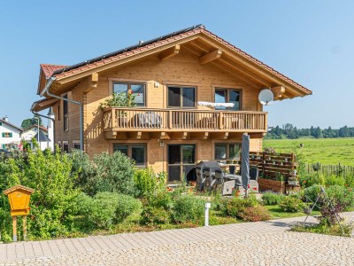 Holiday apartment Log cabin green heart in Allgäu - Holiday apartment