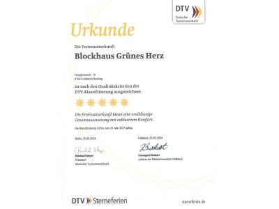 Holiday apartment Log cabin green heart - Document photo 34