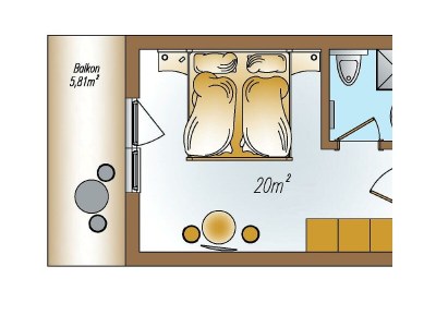 Holiday room Familienzimmer mit Dusche, WC - Features photo 28