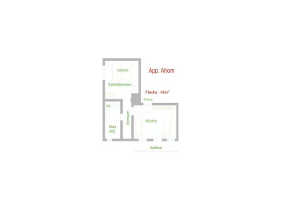 Apartment App. Ahorn /1 Schlafraum/Dusche, WC - Features photo 35