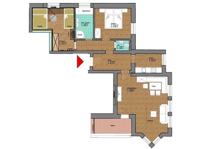 Apartment 3-Zimmer-Appartement für bis zu 6 Personen - Features photo 3