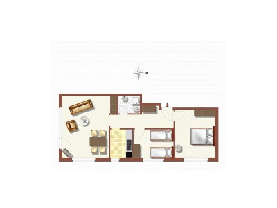 Apartment 4-Bettwohnung Nr. 2 - Features photo 12