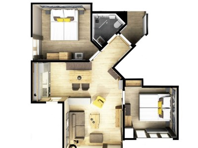 Apartment 4-Bettwohnung Nr. 115C02 - Features photo 28