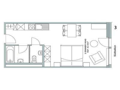 Apartment 2-Bettwohnung Nr. 3 - Features photo 6