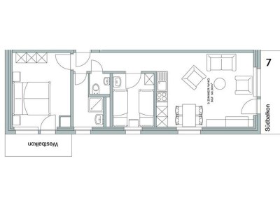 Apartment 4-Bettwohnung Nr. 7 - Features photo 6