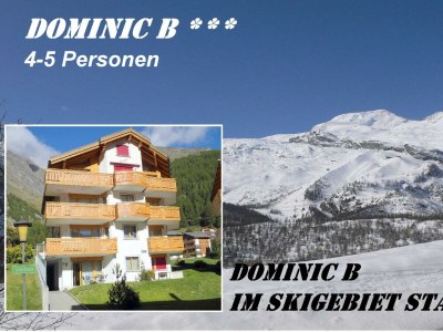 Apartment 4-Bettwohnung in Saas-Fee - Apartment