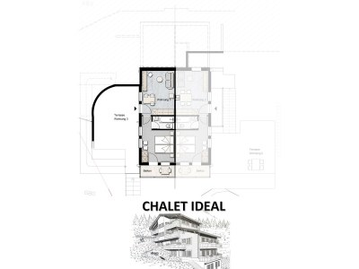 Apartment 3-Bettwohnung Nr. 3 in Saas-Fee - Apartment