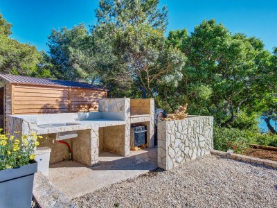 Holiday house LA MER on the beach with sea view and large garden - Outdoor photo 19