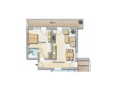 Apartment 2-Raum Appartement Nr.7 Barrierefrei - Features photo 88