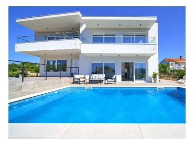 Holiday apartment Timmy with Pool & Seaview in Kornić - Holiday apartment