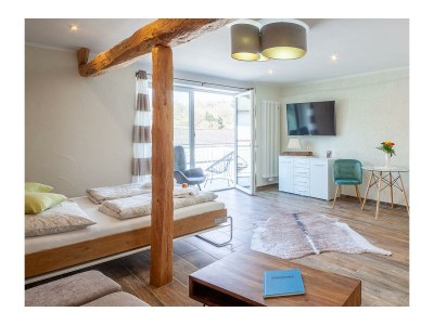 Apartment Kuhstall mit Terrasse und Maarblick für 1-2 Pers. - Features photo 11