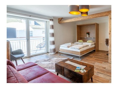 Apartment Kuhstall mit Terrasse und Maarblick für 1-2 Pers. - Features photo 16