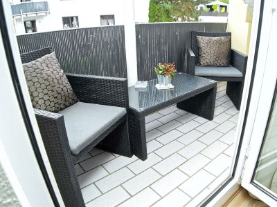 Apartment Fewo mit Klima,  Burgblick und Balkon - Features photo 23