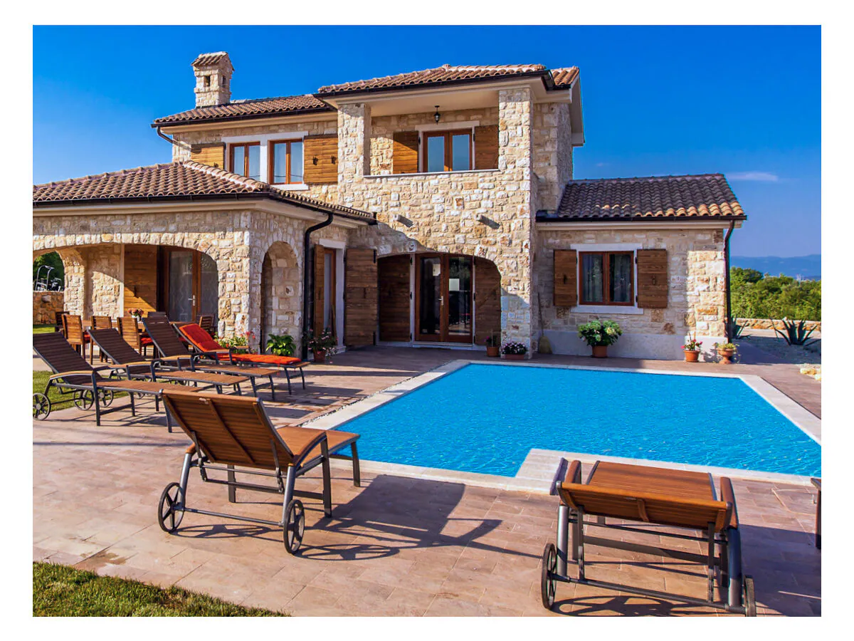 Villa with pool near Krk