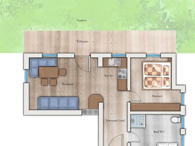 Apartment Ferienwohnung Gletscherglühen - Features photo 35