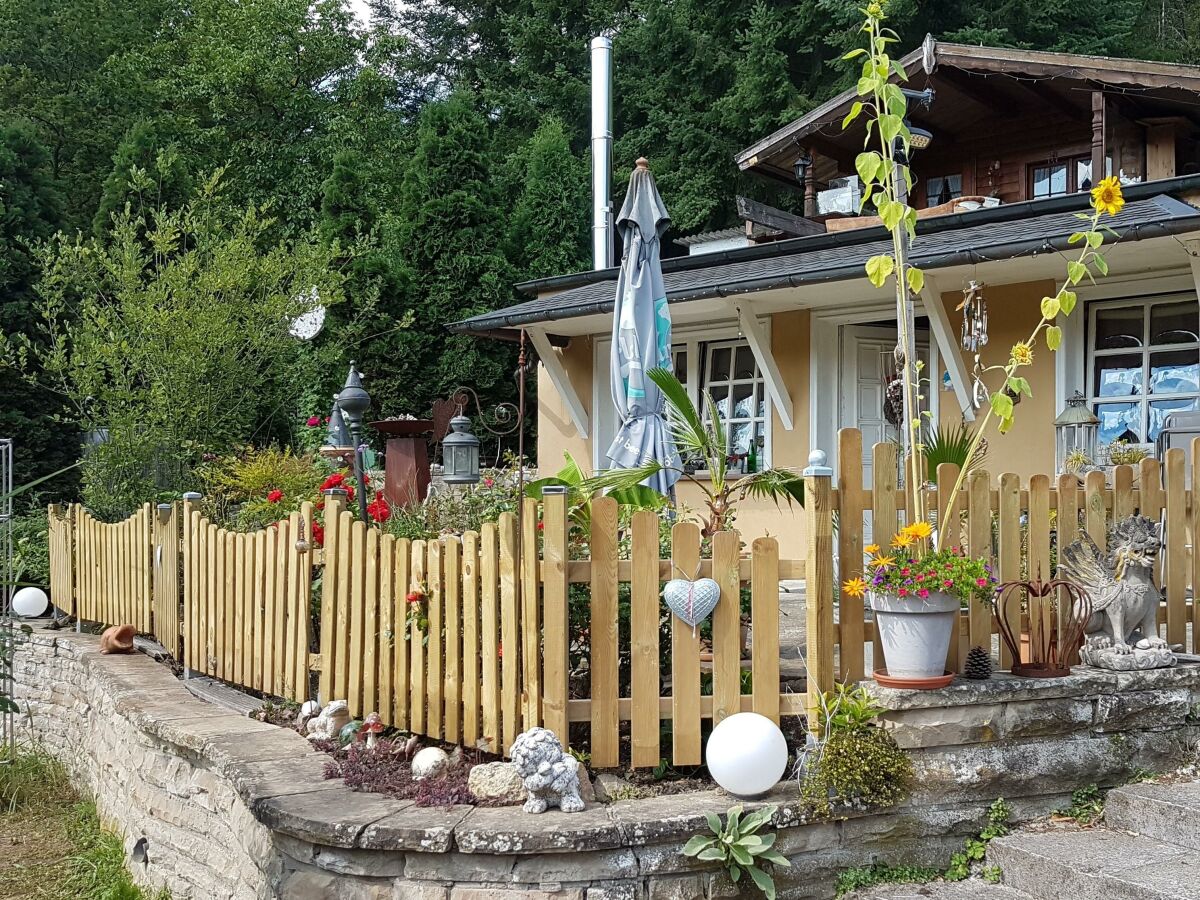 Apartment Ferienhaus, Dusche, WC, Wohn-/Schlafraum