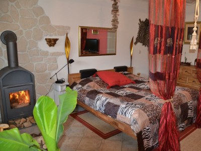 Apartment Ferienhaus, Dusche, WC, Wohn-/Schlafraum - Outdoor photo 7