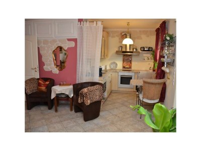 Apartment Ferienhaus, Dusche, WC, Wohn-/Schlafraum - Features photo 18